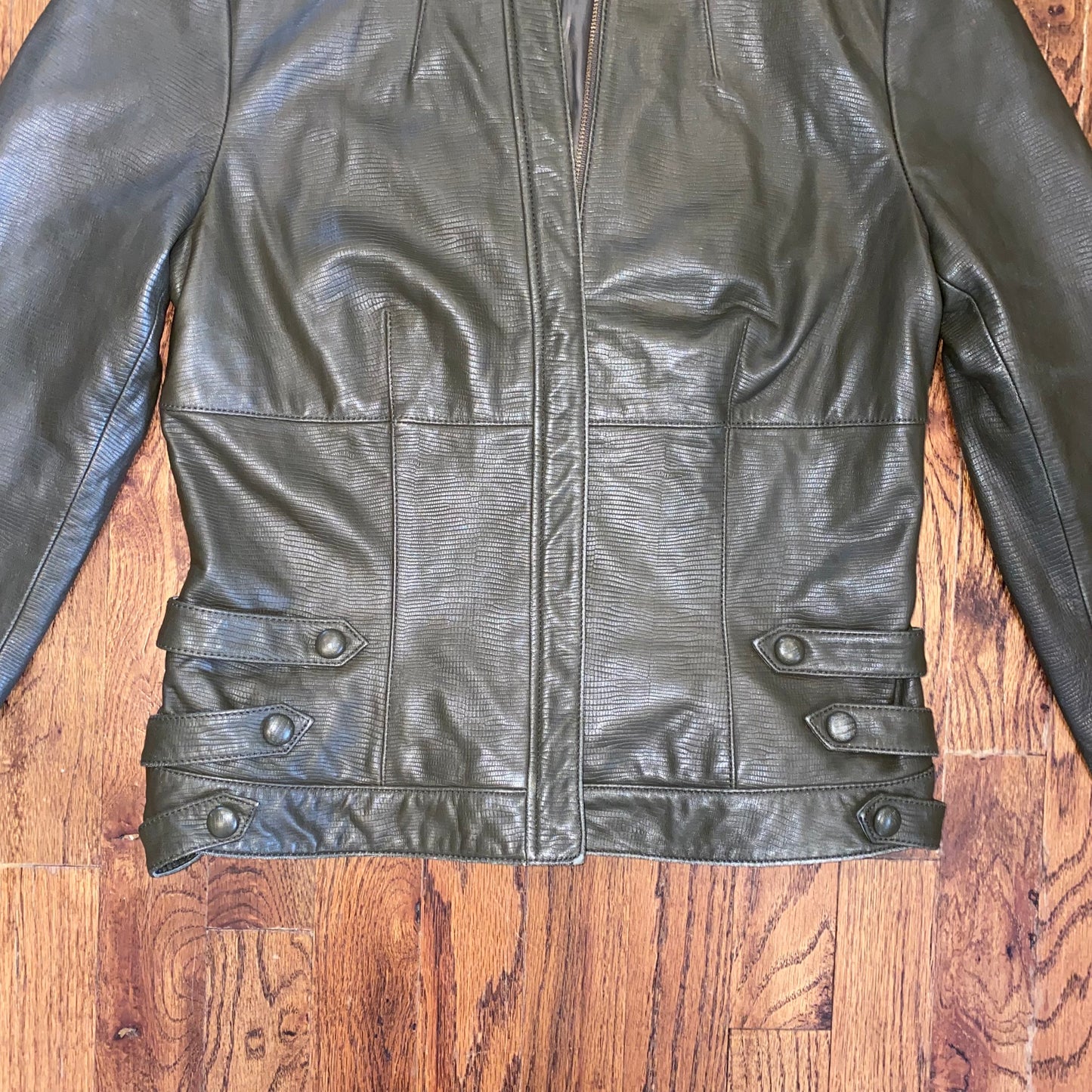 Green Leather Jacket