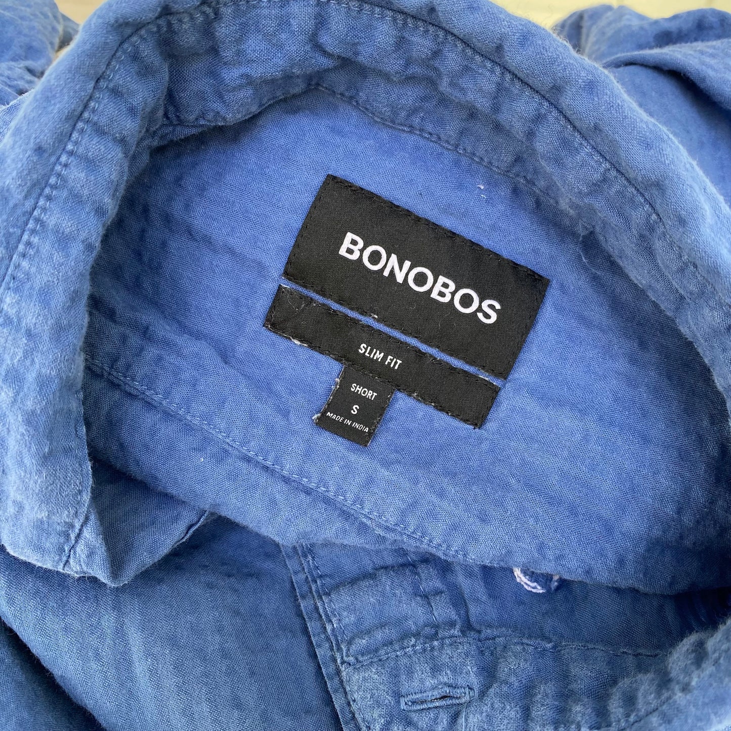 Blue Bonobos Button Up