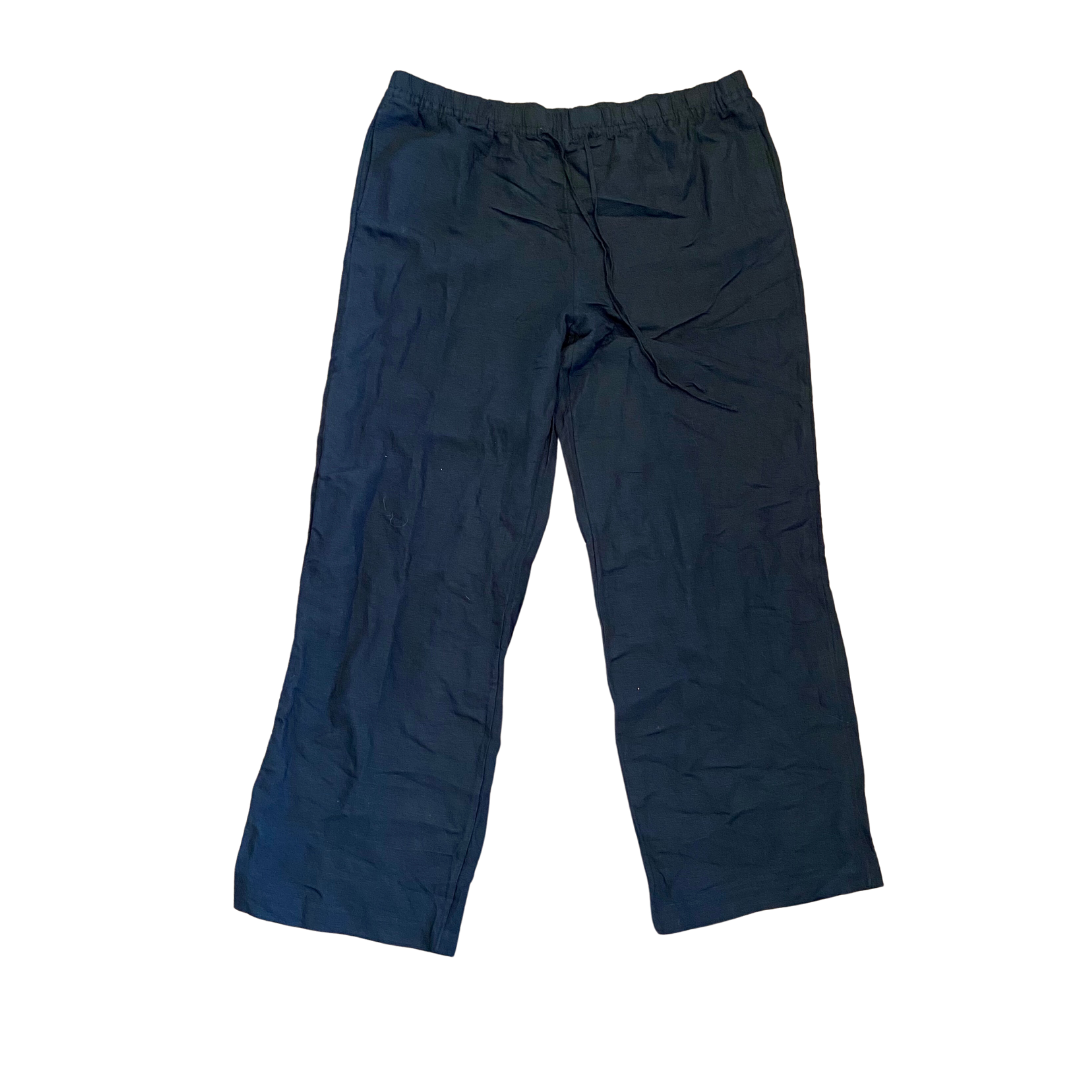Black Linen Pants