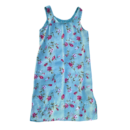 Green Reversible Floral Dress