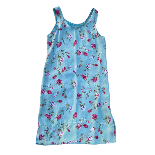 Green Reversible Floral Dress