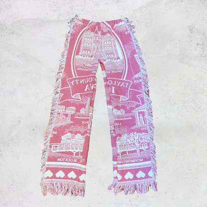 Pink Blanket Pants - XS