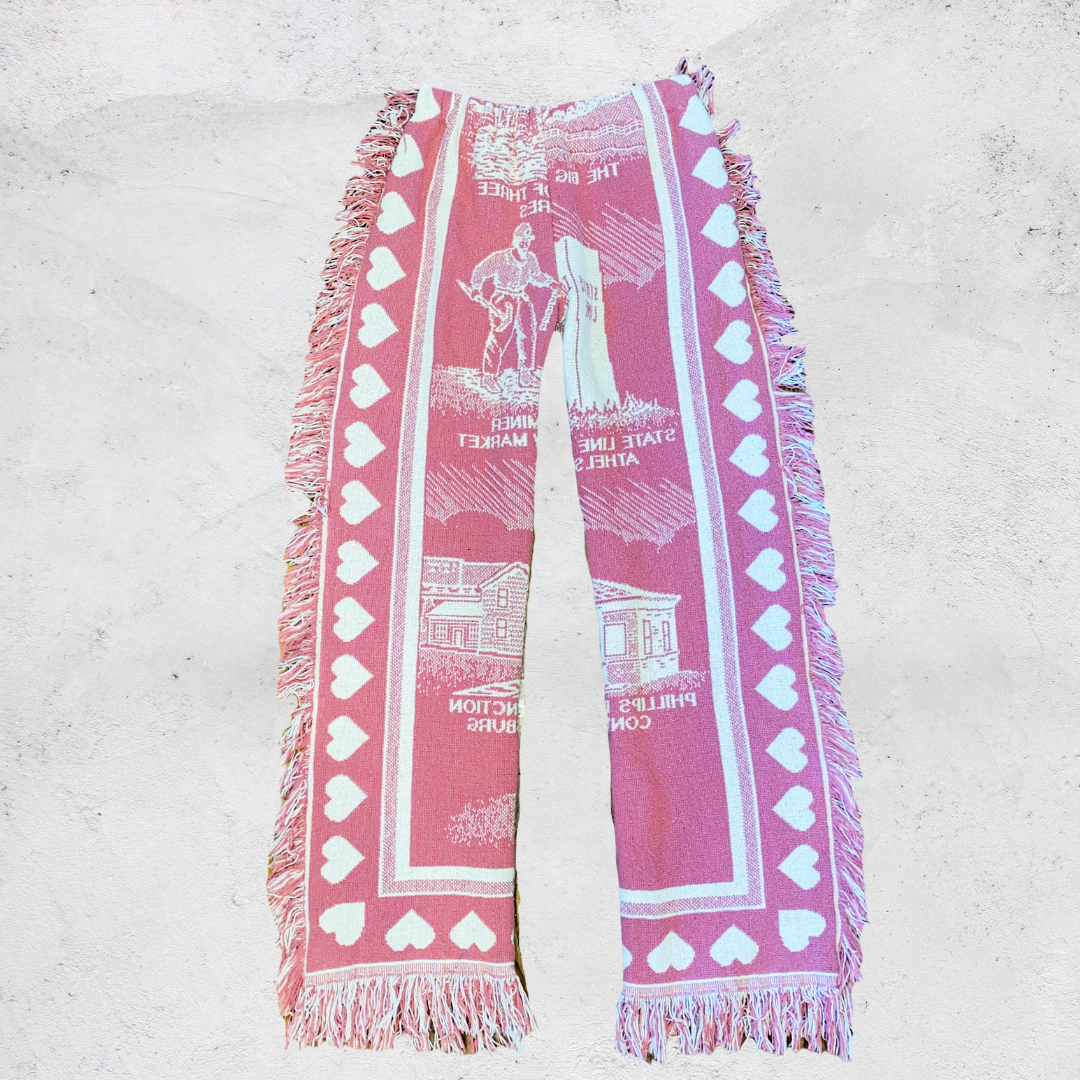 Pink Blanket Pants - XS