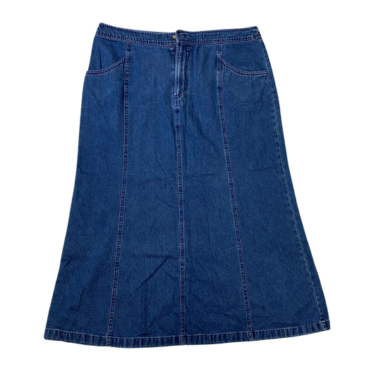 Vintage Denim Skirt Size 16