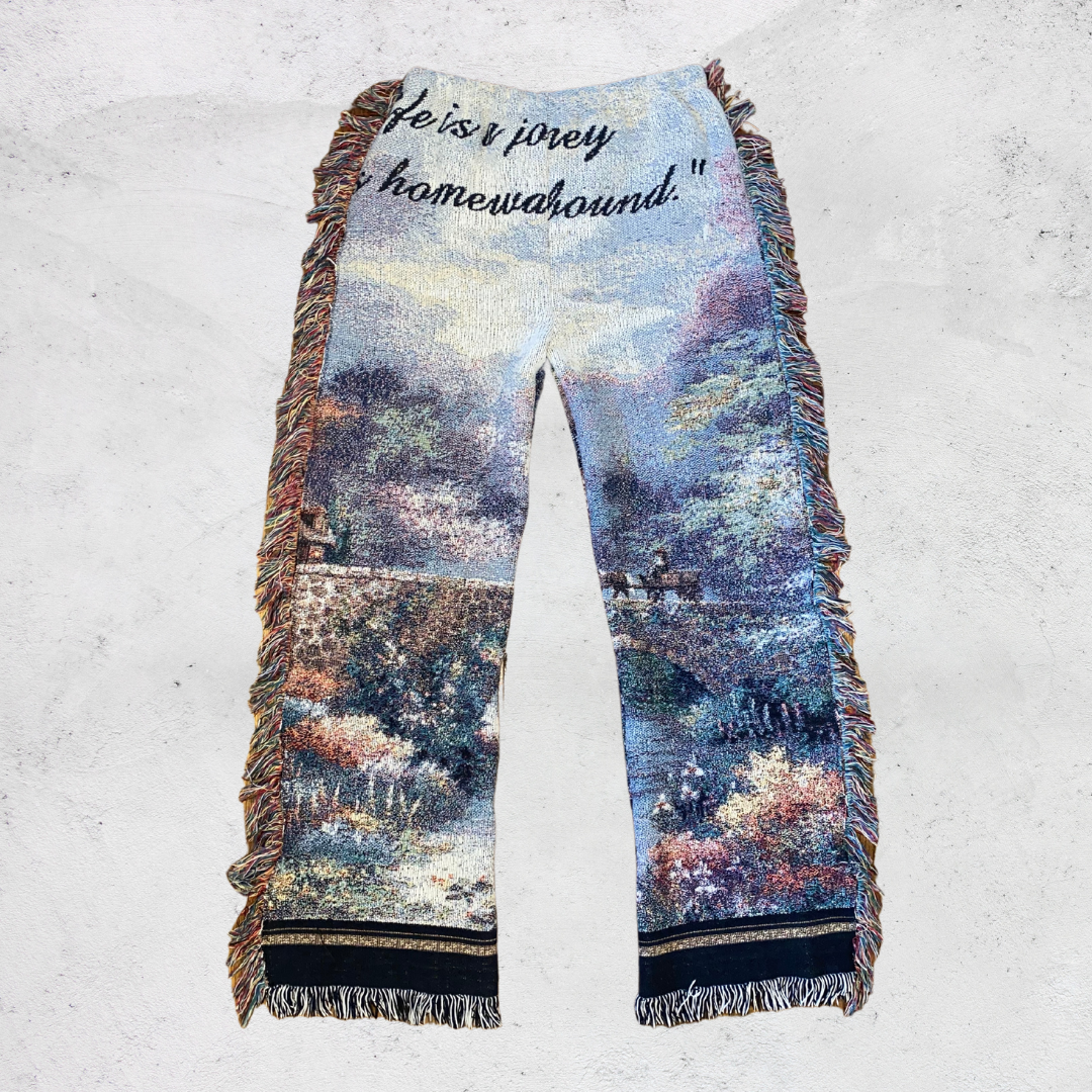 Scenery Blanket Pants - Large