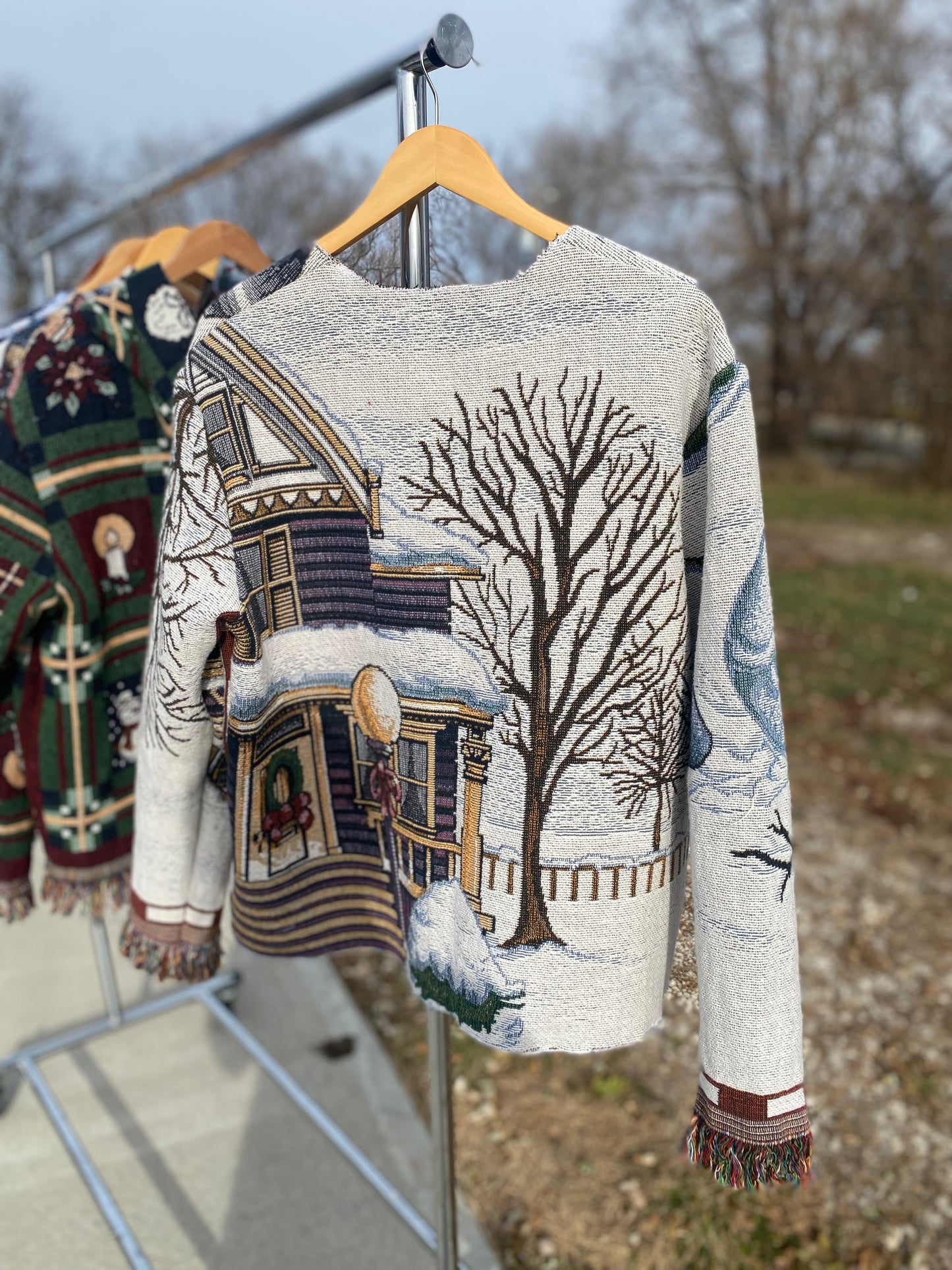 Frosty the Snowman Tapestry Blanket Set