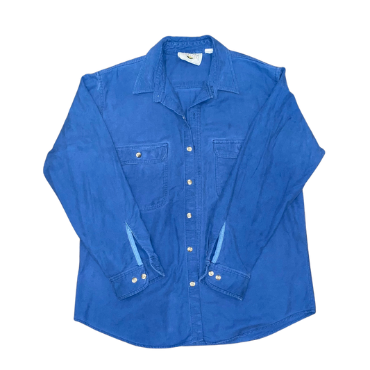 Royal Blue Button Up