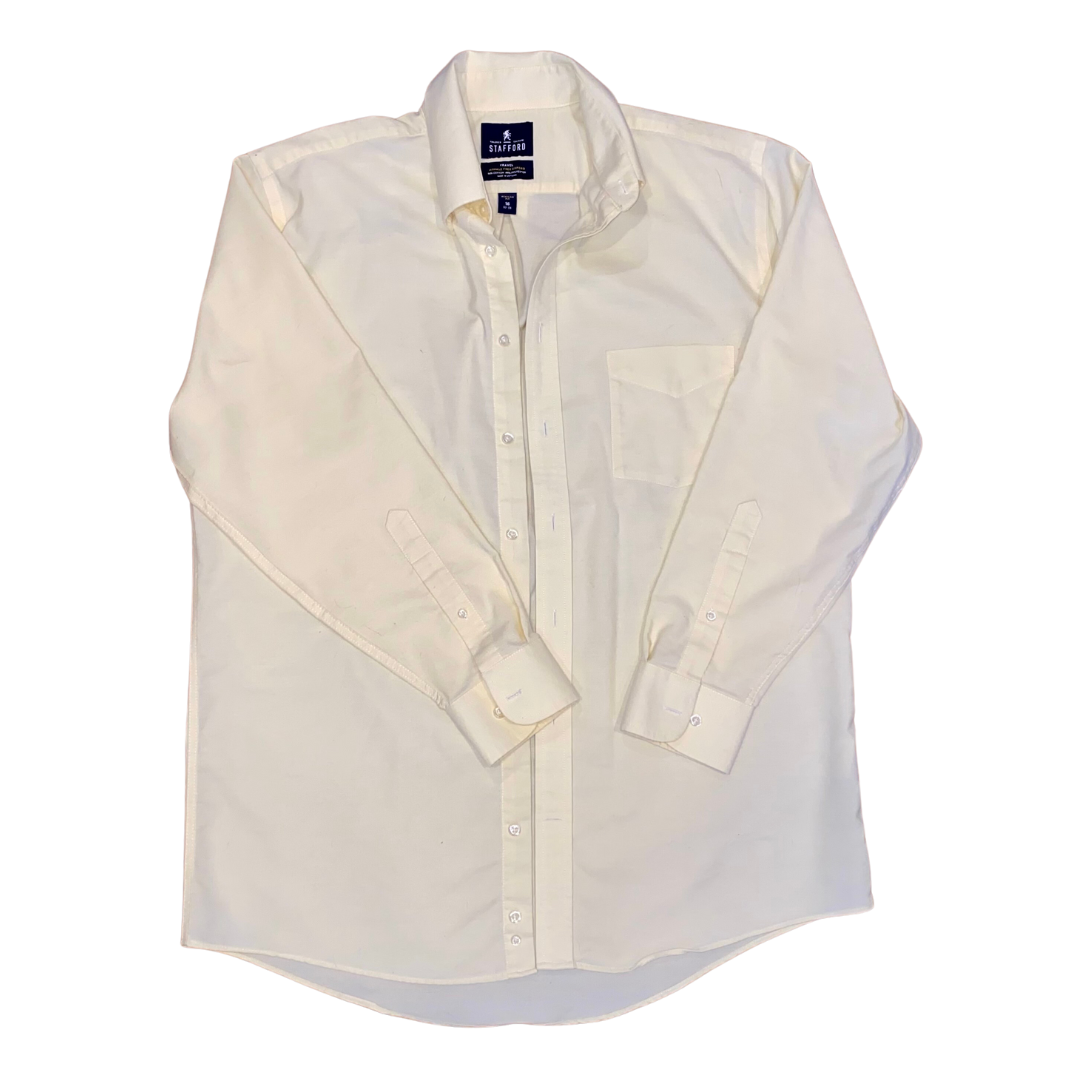 Pastel Yellow Button Up