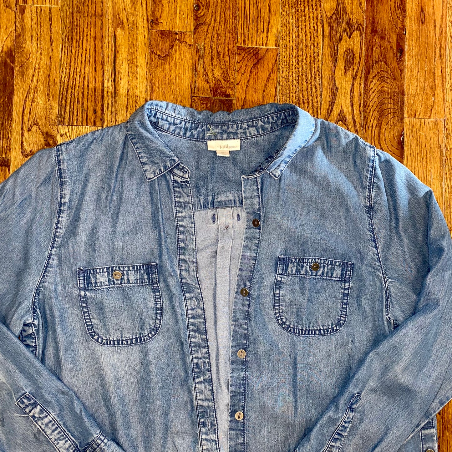 Blue Denim Button Up