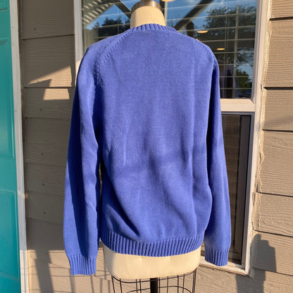 Blue Knit Sweater