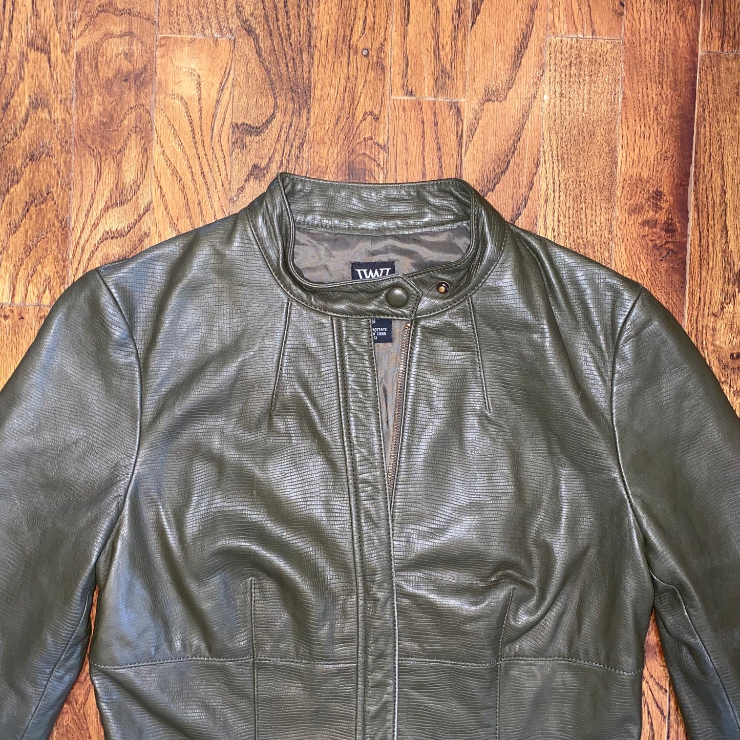 Green Leather Jacket