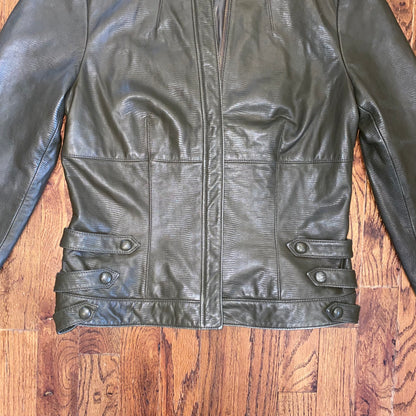 Green Leather Jacket