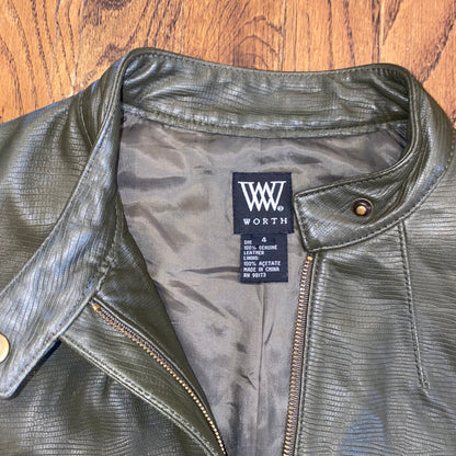 Green Leather Jacket