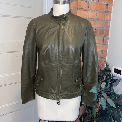 Green Leather Jacket