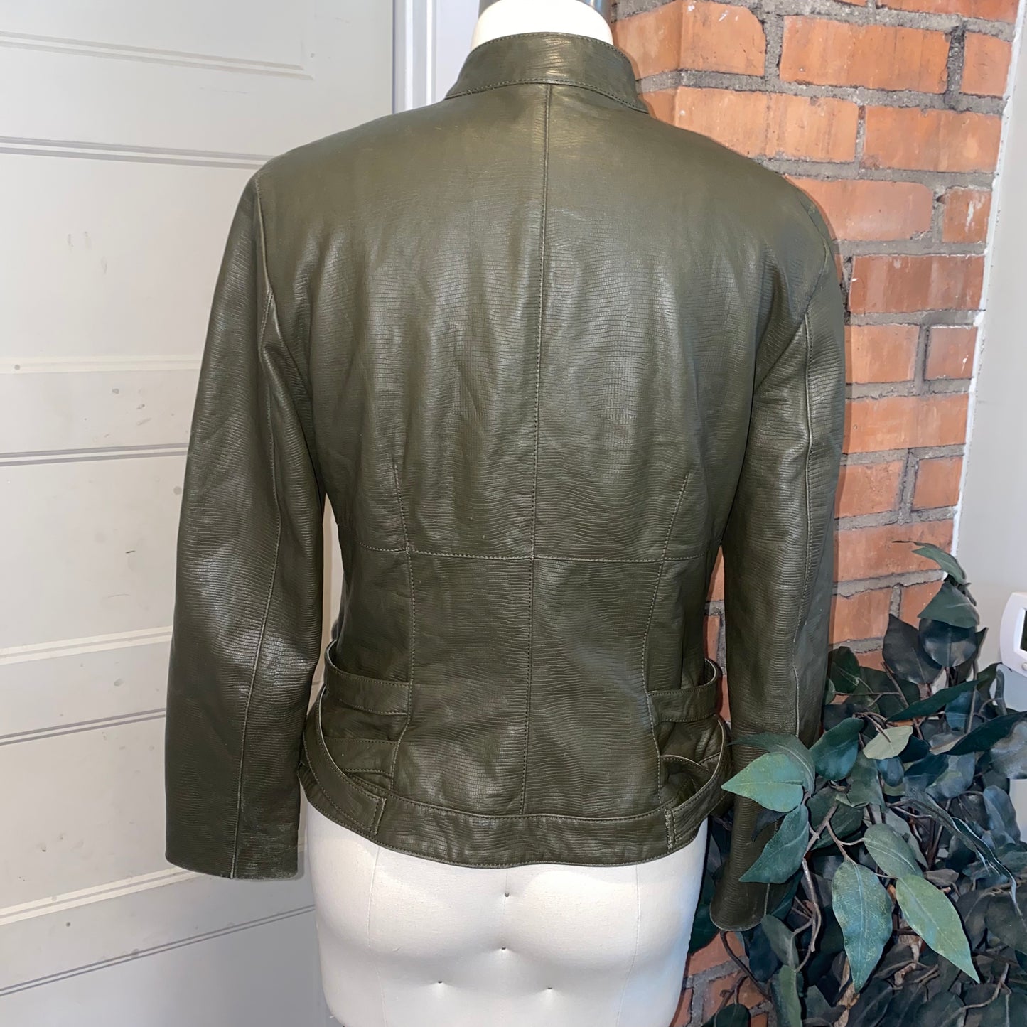 Green Leather Jacket
