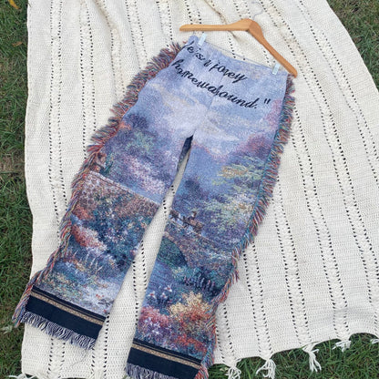 Scenery Blanket Pants - Large