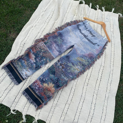 Scenery Blanket Pants - Large