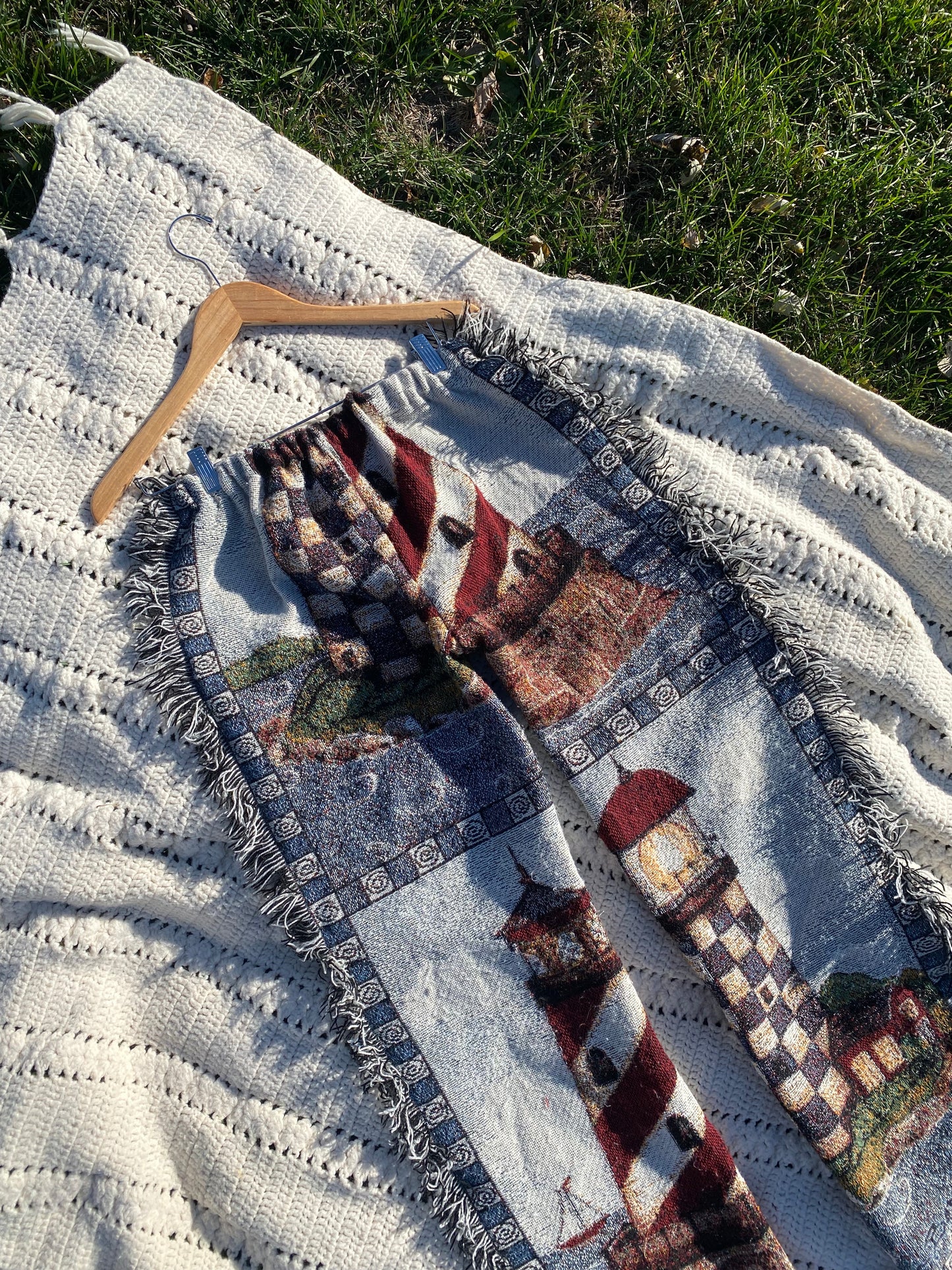 Lighthouse Blanket Pants - Size M/L