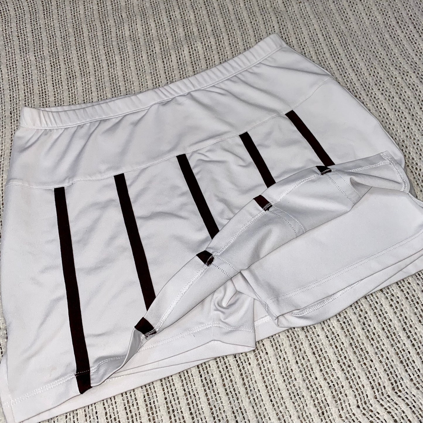 White and Brown Skort