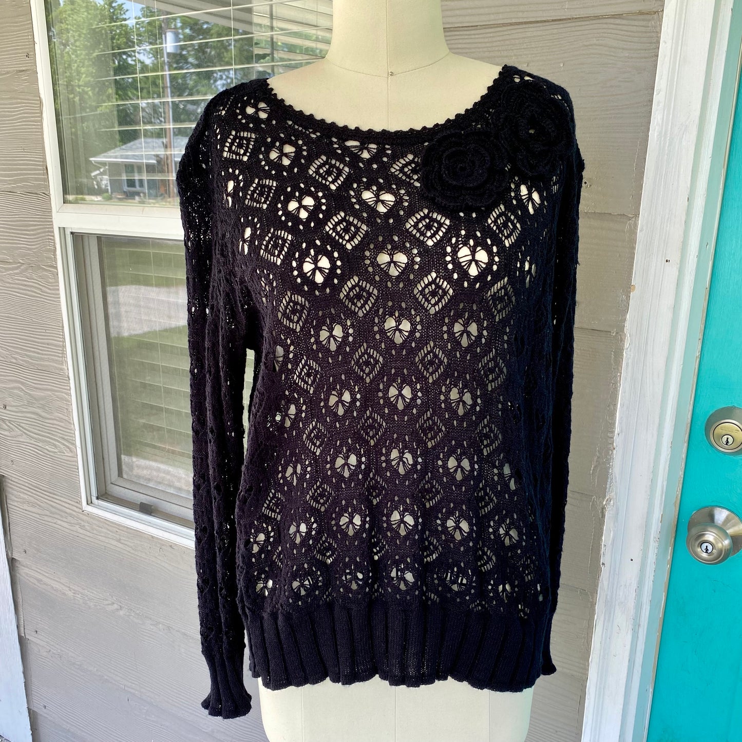 Vintage Crochet Blouse