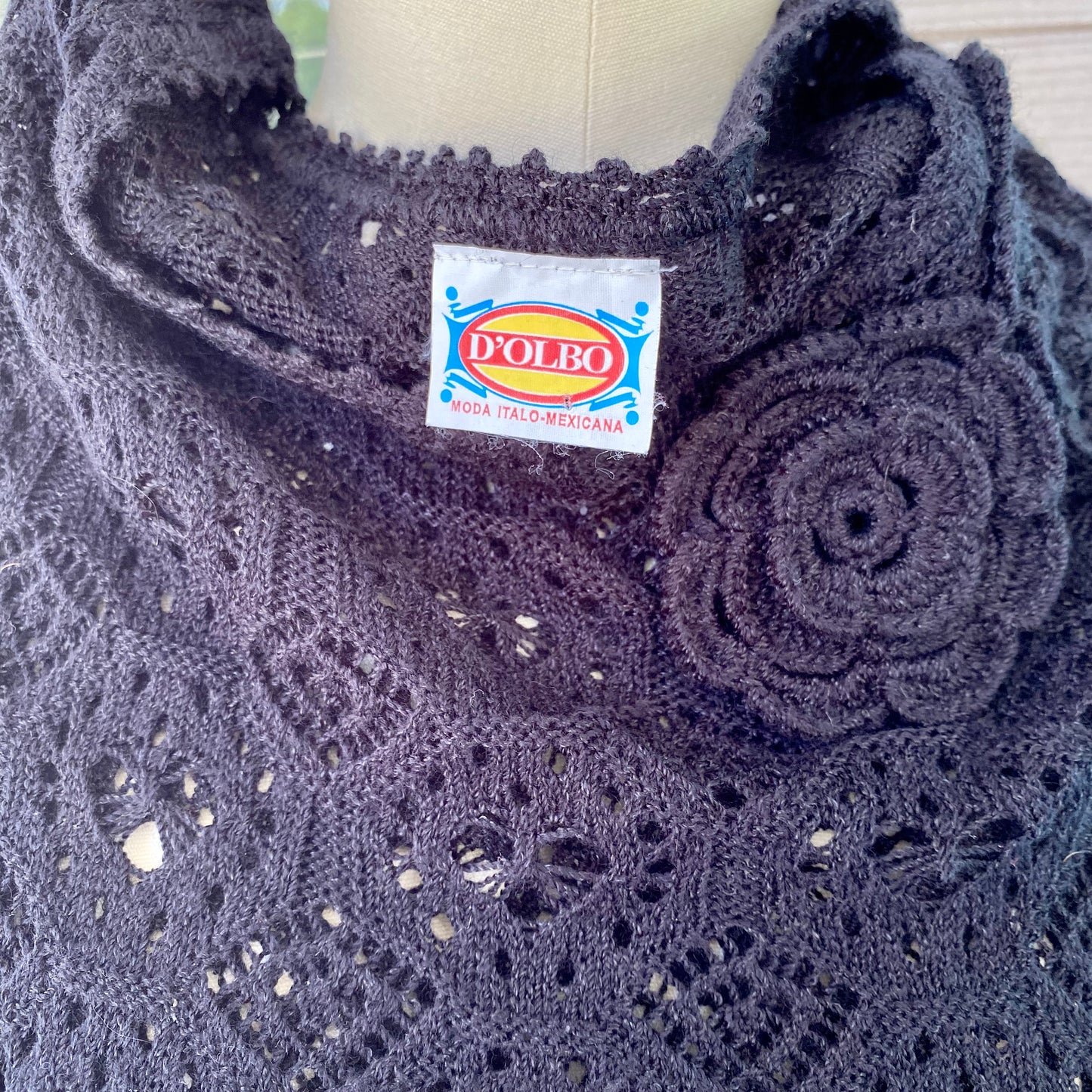 Vintage Crochet Blouse