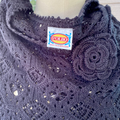 Vintage Crochet Blouse