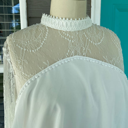 White Lace Blouse