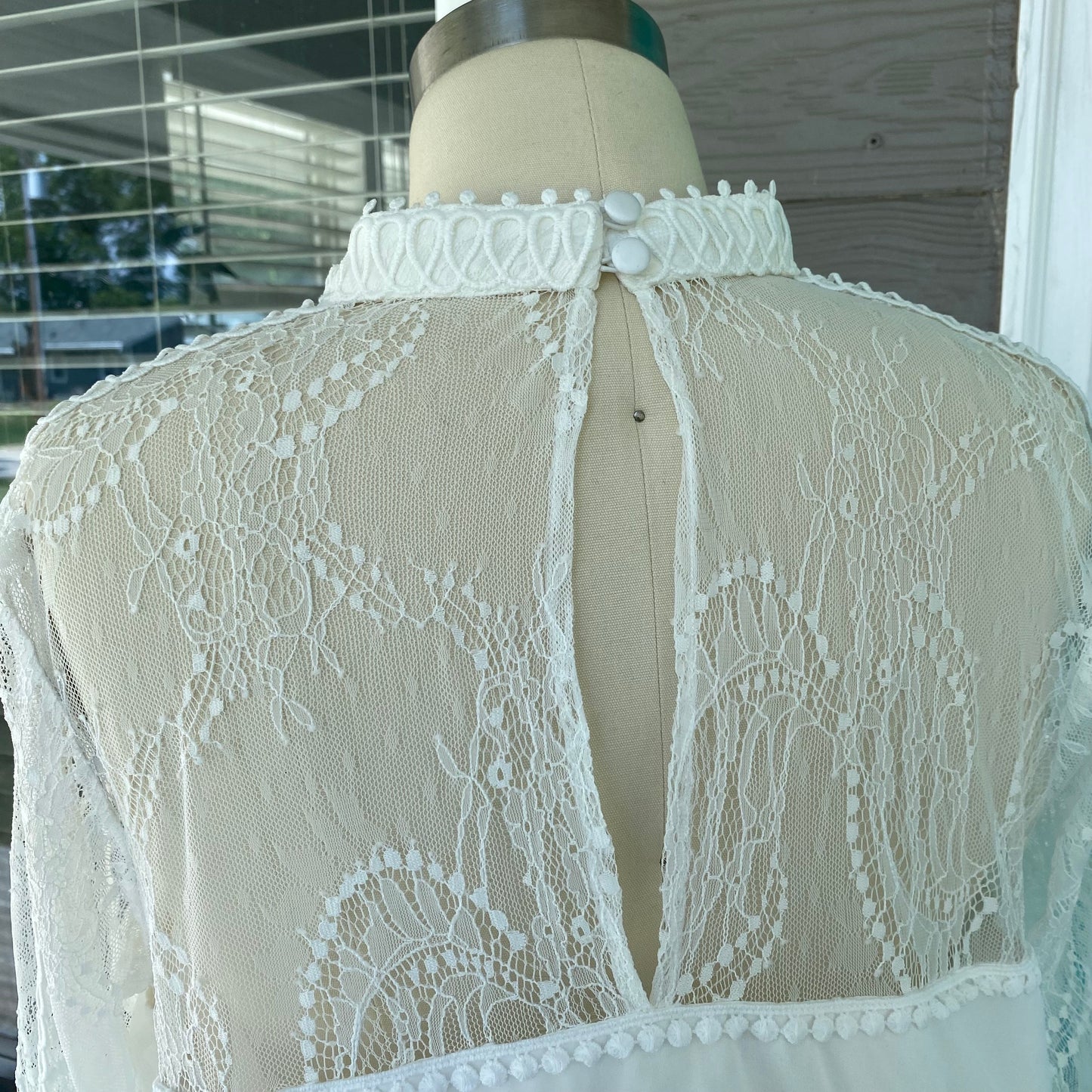 White Lace Blouse