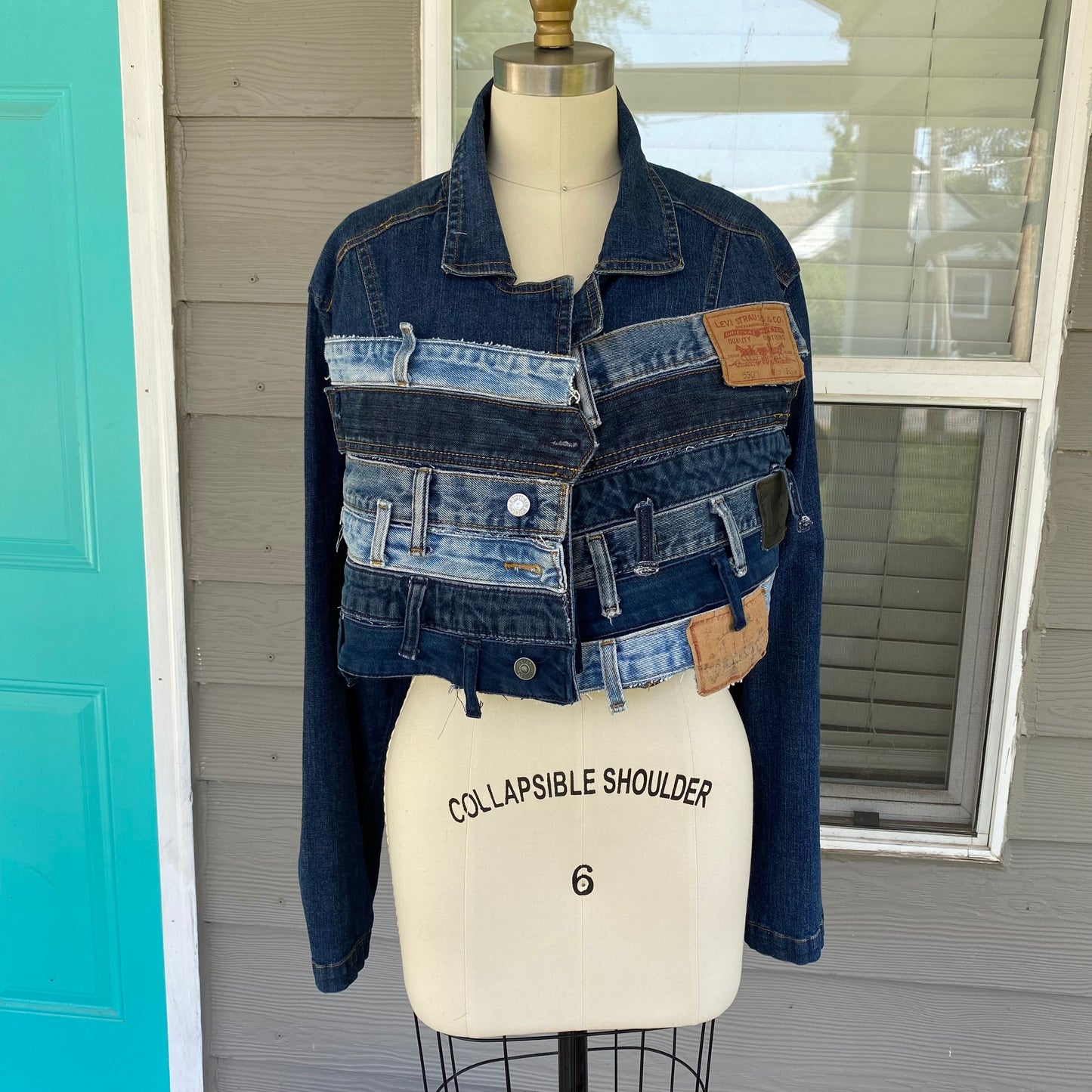 Upcycled Denim Jacket