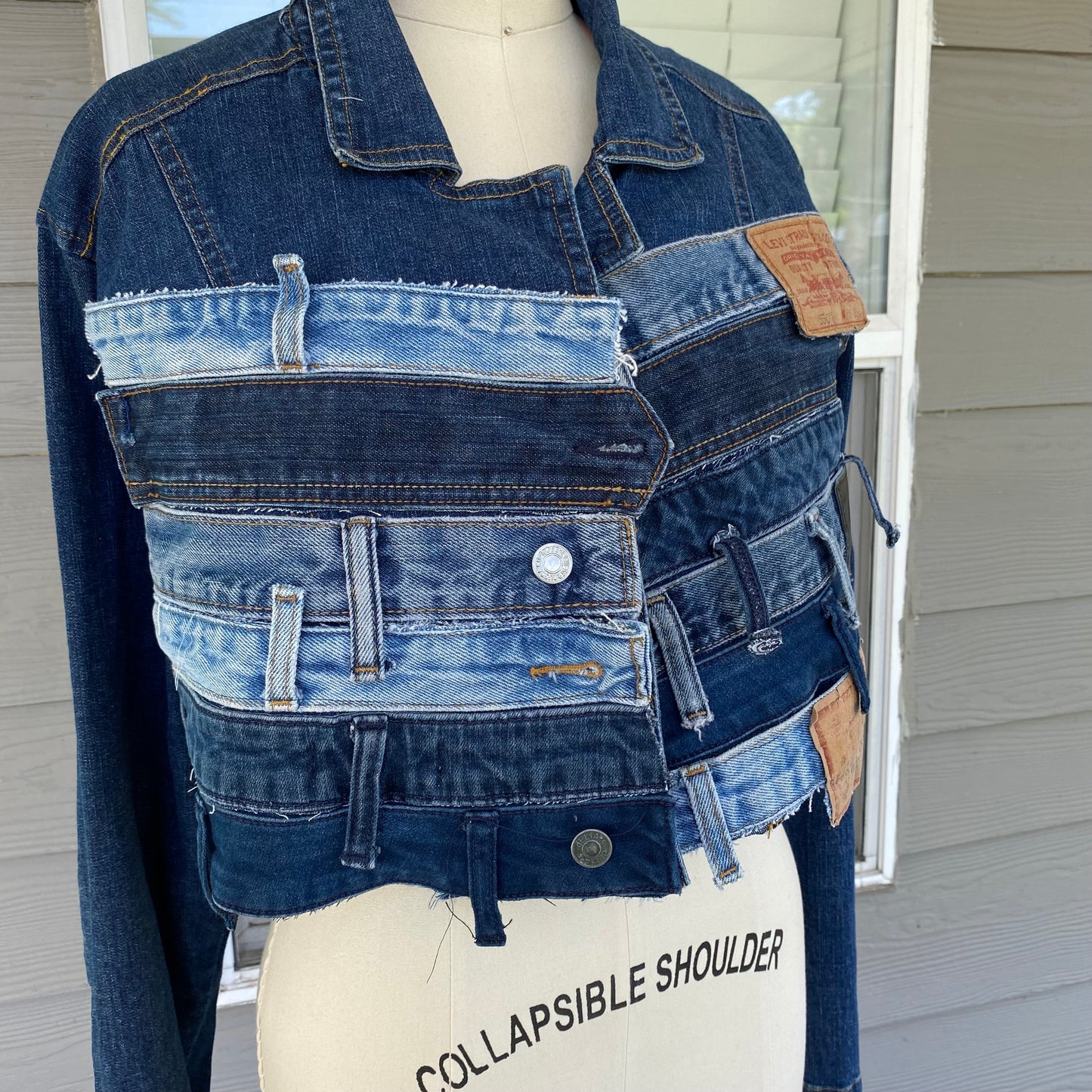 Upcycled Denim Jacket