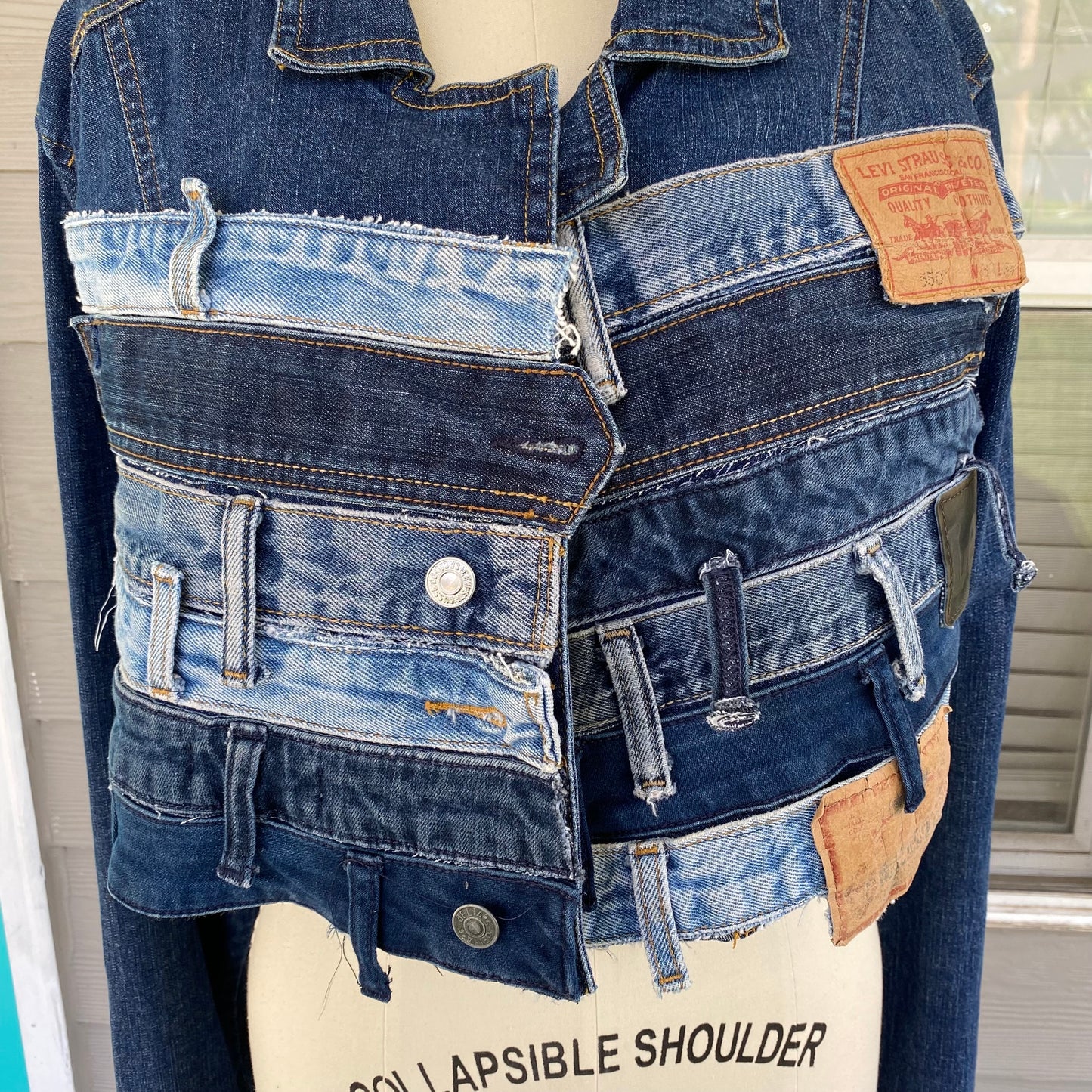 Upcycled Denim Jacket