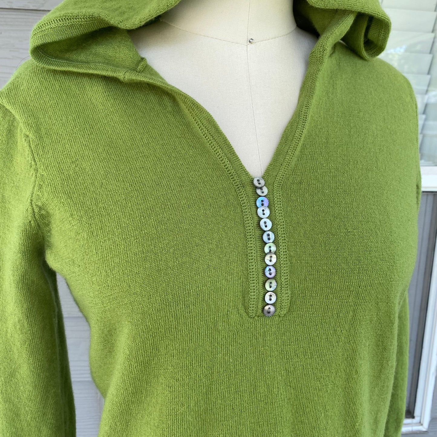 Vintage Green Wool Sweather