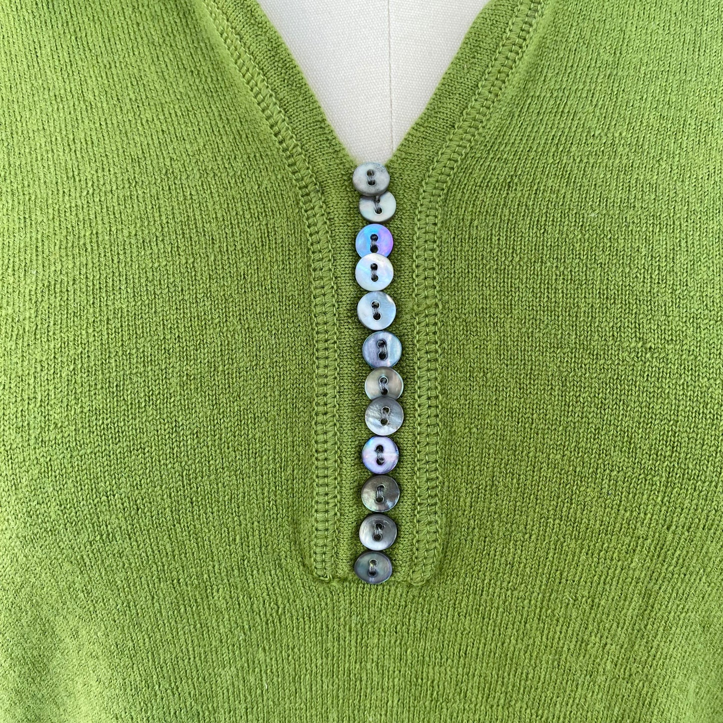 Vintage Green Wool Sweather