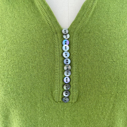 Vintage Green Wool Sweather