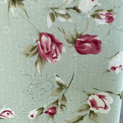 Green Reversible Floral Dress