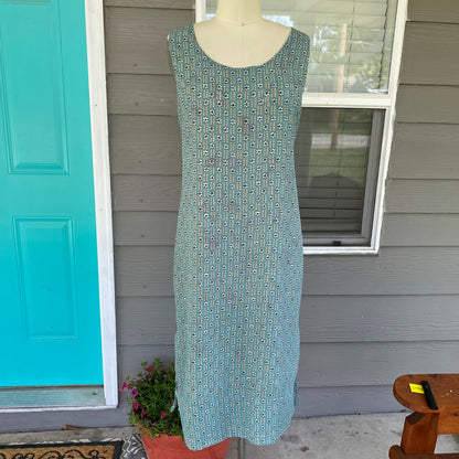 Green Reversible Floral Dress