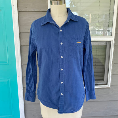 Blue Bonobos Button Up