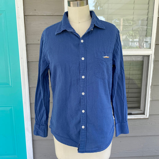 Blue Bonobos Button Up