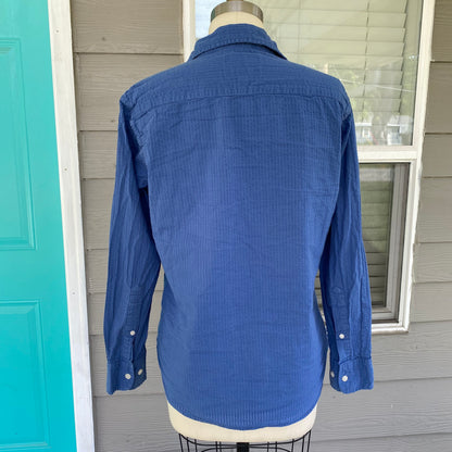 Blue Bonobos Button Up