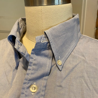 Blue Button Up