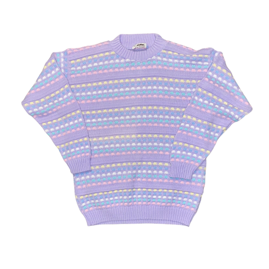 Vintage Lavender Knit Sweater