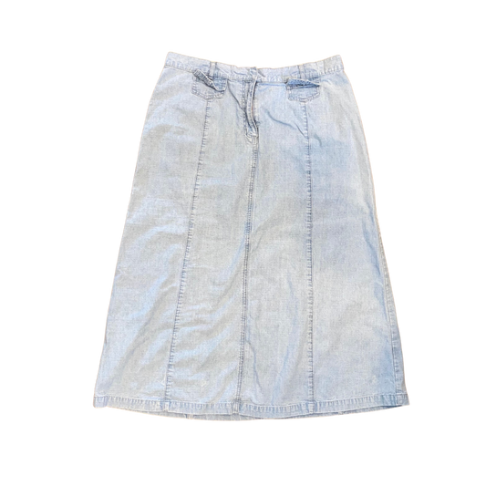 Lightwash Denim Skirt