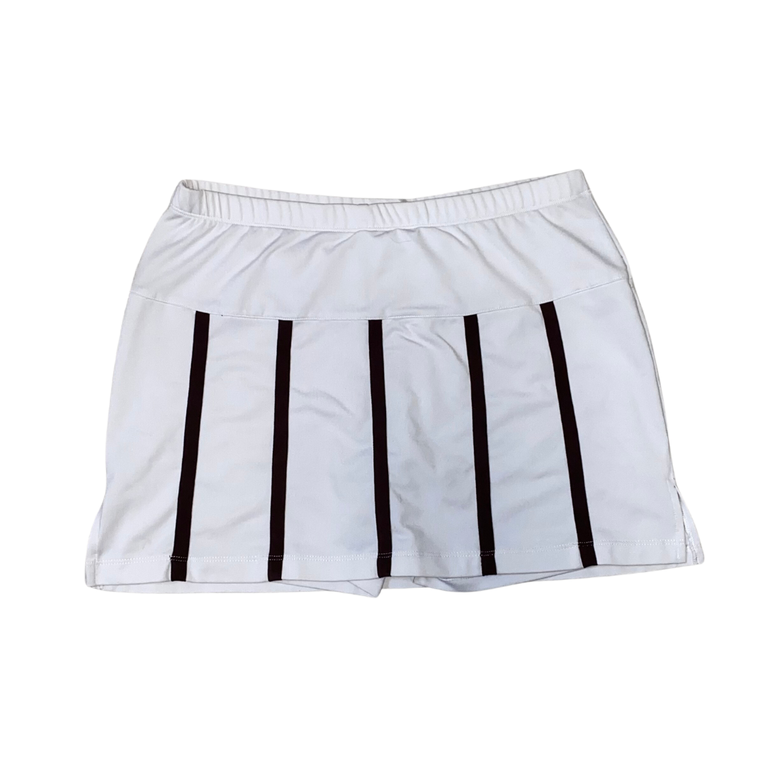 White and Brown Skort