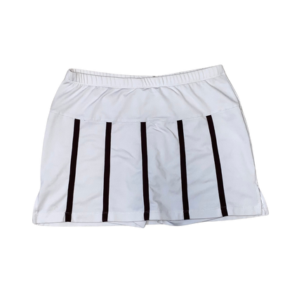 White and Brown Skort