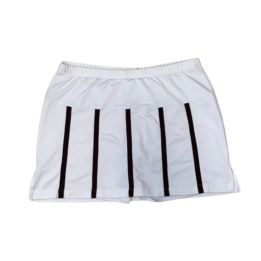White and Brown Skort